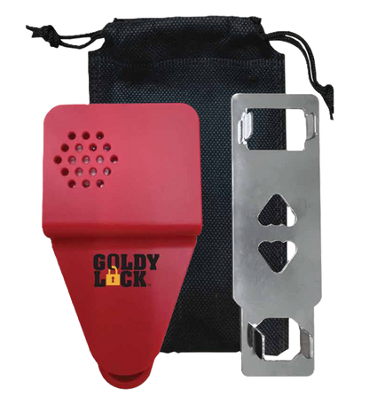 Goldy Lock™ Portable Door Lock and Alarm 2 - in - 1 Protection