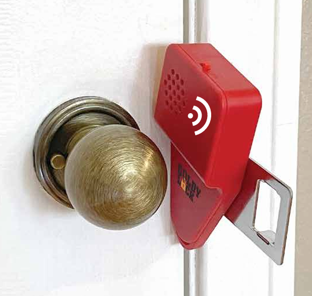 Goldy Lock™ Portable Door Lock and Alarm 2 - in - 1 Protection
