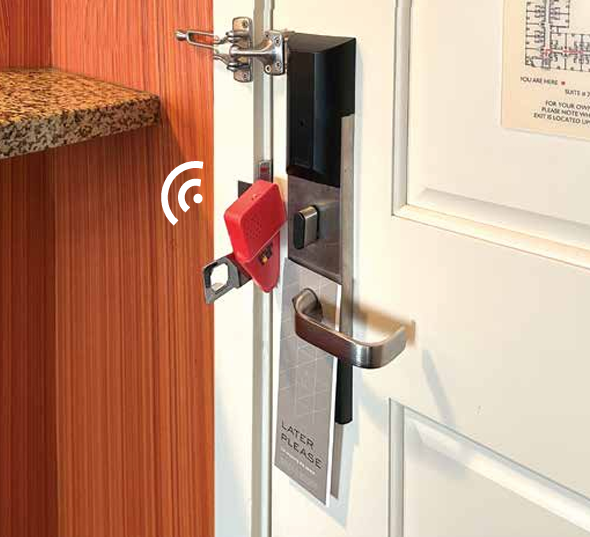 Goldy Lock™ Portable Door Lock and Alarm 2 - in - 1 Protection