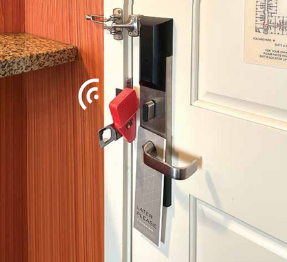 Goldy Lock™ Portable Door Lock and Alarm 2 - in - 1 Protection
