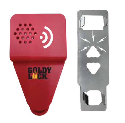 Goldy Lock™ Portable Door Lock and Alarm 2 - in - 1 Protection