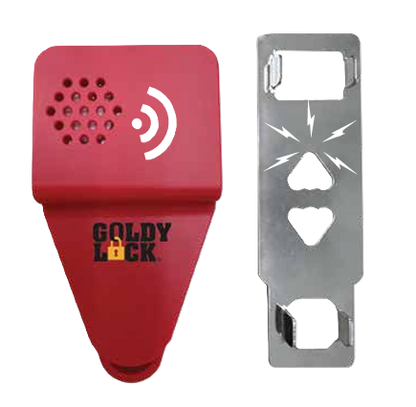 Goldy Lock™ Portable Door Lock and Alarm 2 - in - 1 Protection