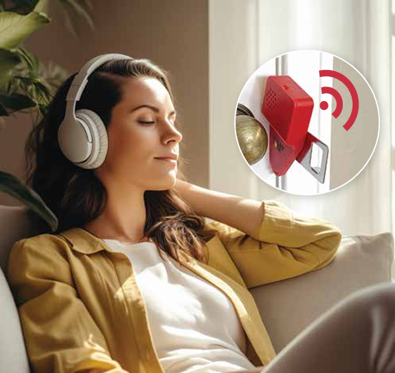 Goldy Lock™ Portable Door Lock and Alarm 2 - in - 1 Protection